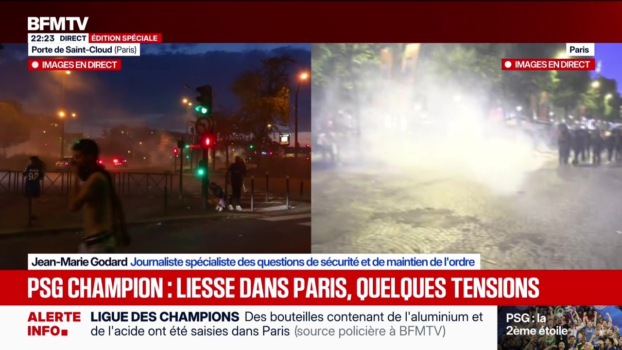 Édition spéciale : PSG champion, liesse dans Paris, quelques tensions - 30/05