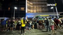 Seleção Brasileira chega à hotel no Rio após semana na Granja Comary