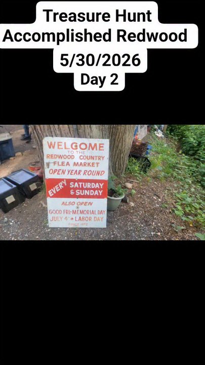 Redwood Country Flea Market 5/30/2026