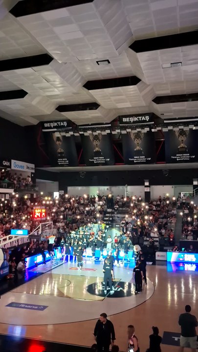 Takım Anonsu - Beşiktaş Gain v Galatasaray MCT Technic - Türkiye Sigorta Basketbol Süper Ligi Play Off Çeyrek Final 3. Maç