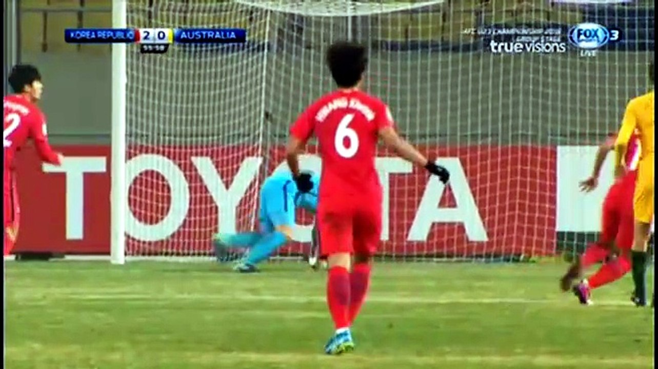 U23 Hàn Quốc 3-2 U23 Australia - Goals and Highlights (17/1/2018) | FOX Sports 3 HD (TrueVisions)