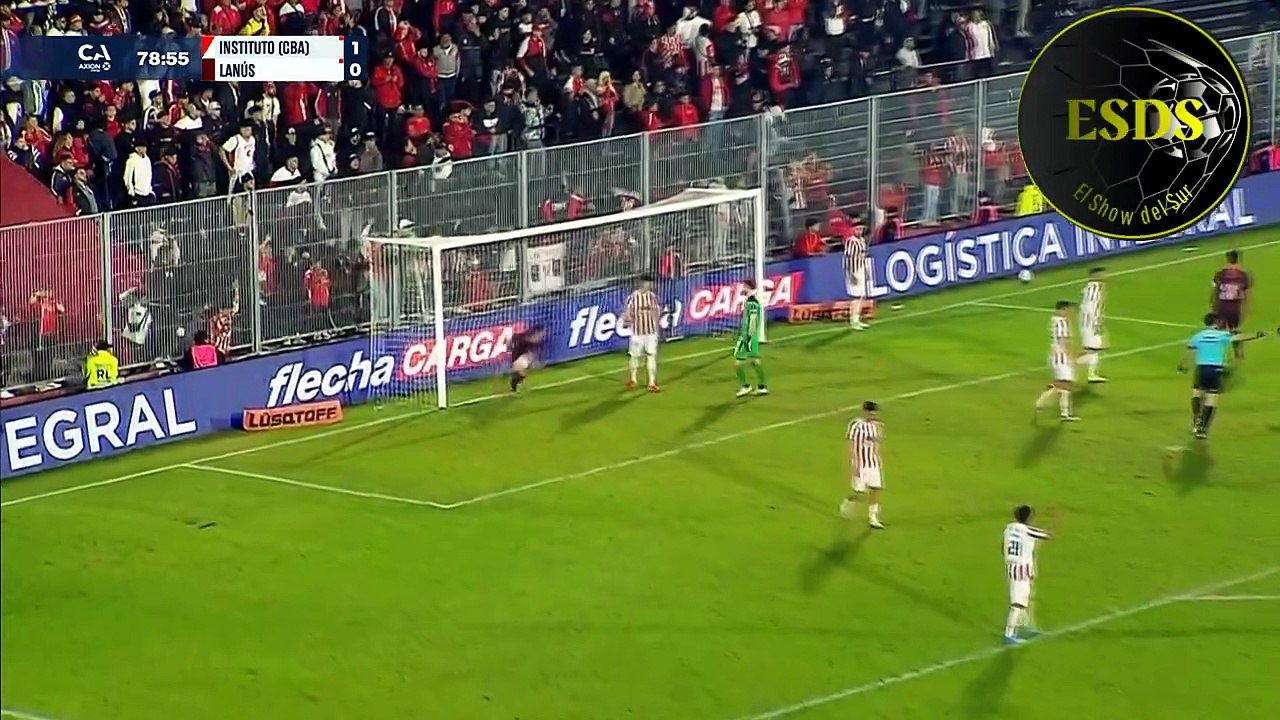 Lanús 1-2 Instituto