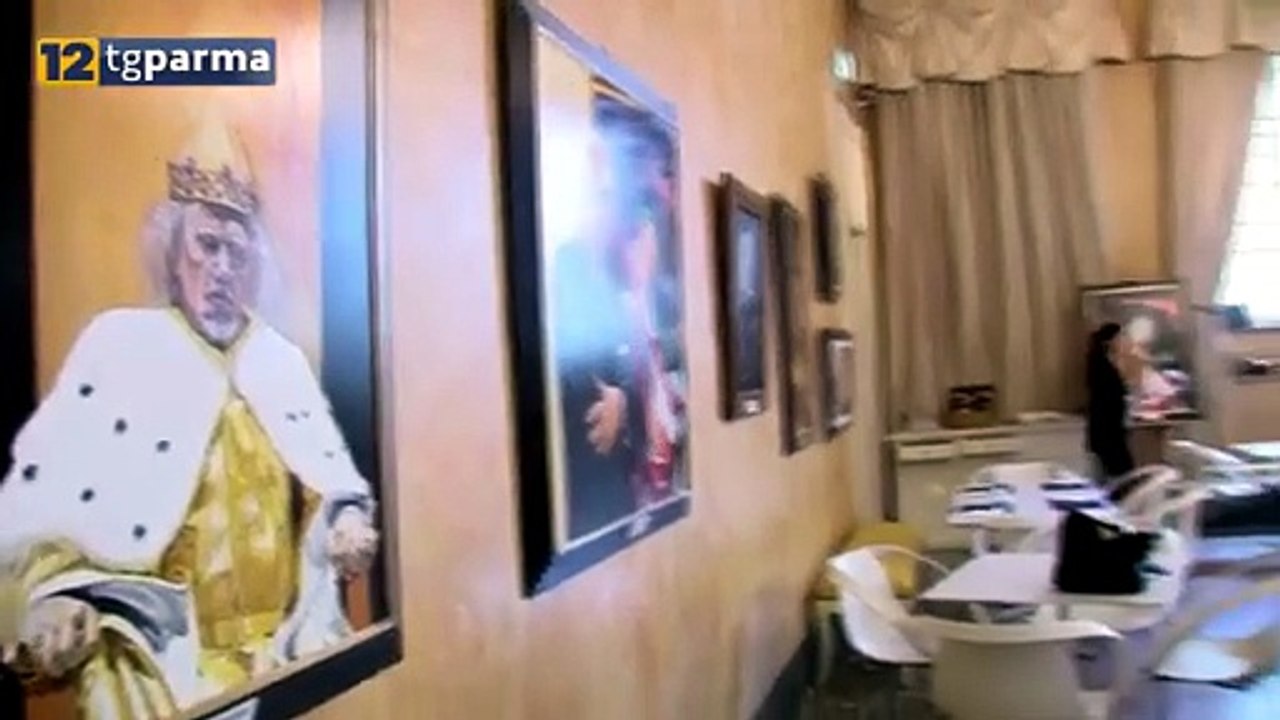 AL REGIO IN MOSTRA I QUADRI DI VITTORIO FERRARINI CON LEO NUCCI