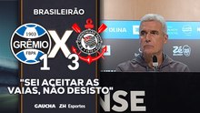 Luís Castro fala após derrota para o Corinthians