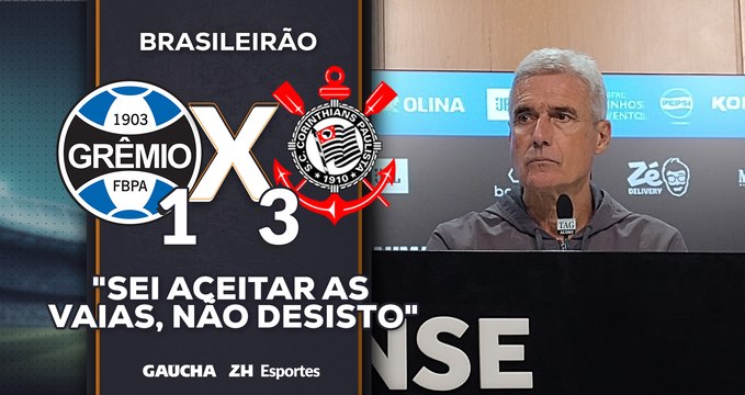 Luís Castro fala após derrota para o Corinthians