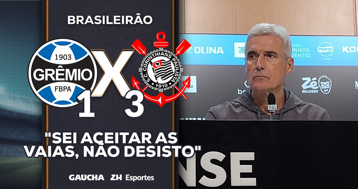 Luís Castro fala após derrota para o Corinthians