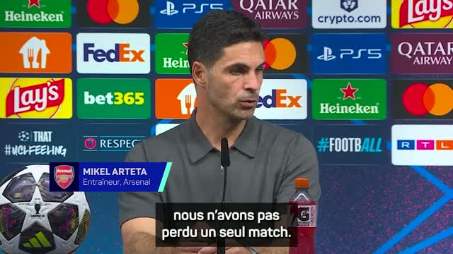 Arsenal - Arteta félicite Luis Enrique et le PSG : “La meilleure équipe du monde”