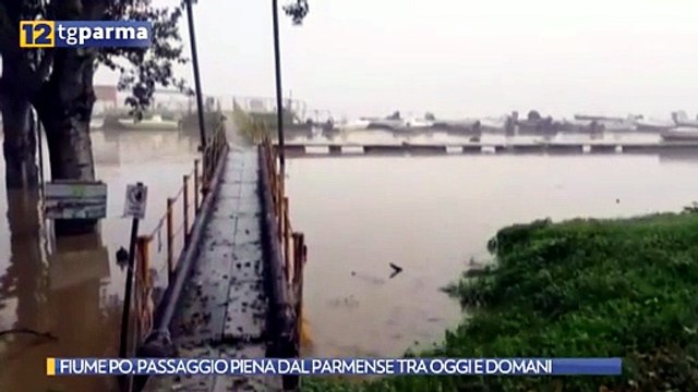 FIUME PO, PASSAGGIO PIENA DAL PARMENSE TRA OGGI E DOMANI