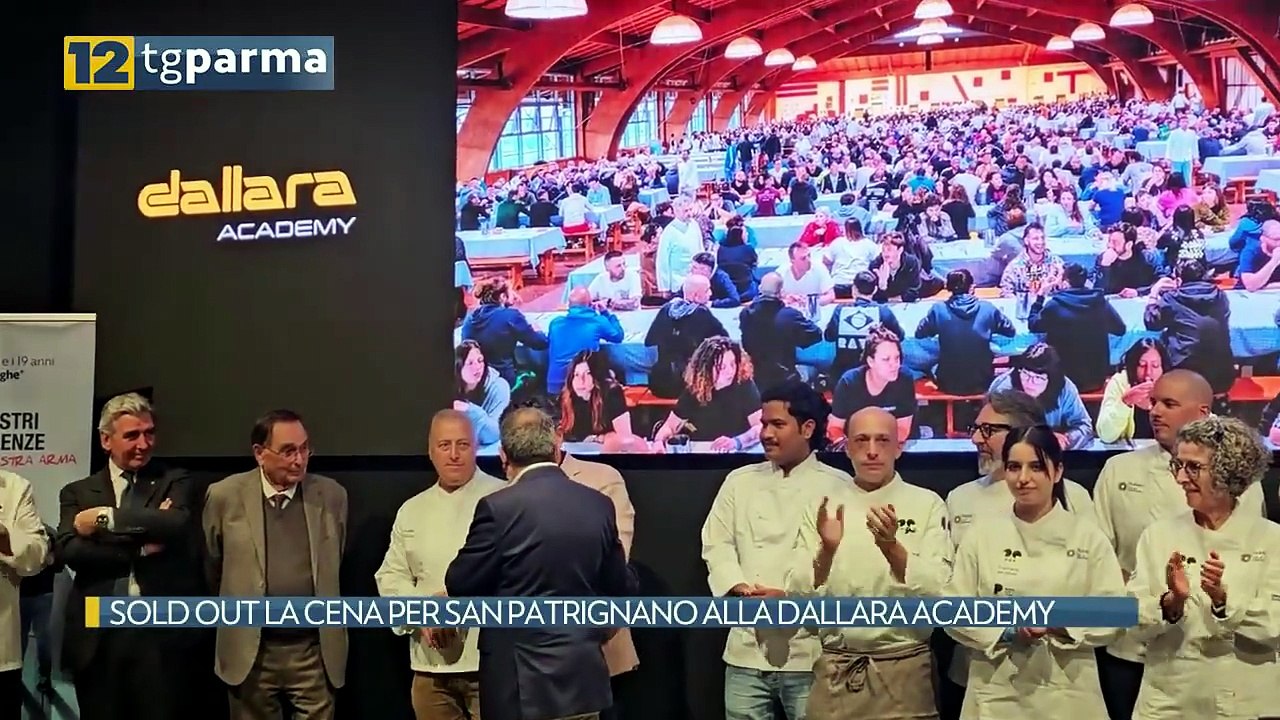 SOLD OUT LA CENA PER SAN PATRIGNANO ALLA DALLAR...