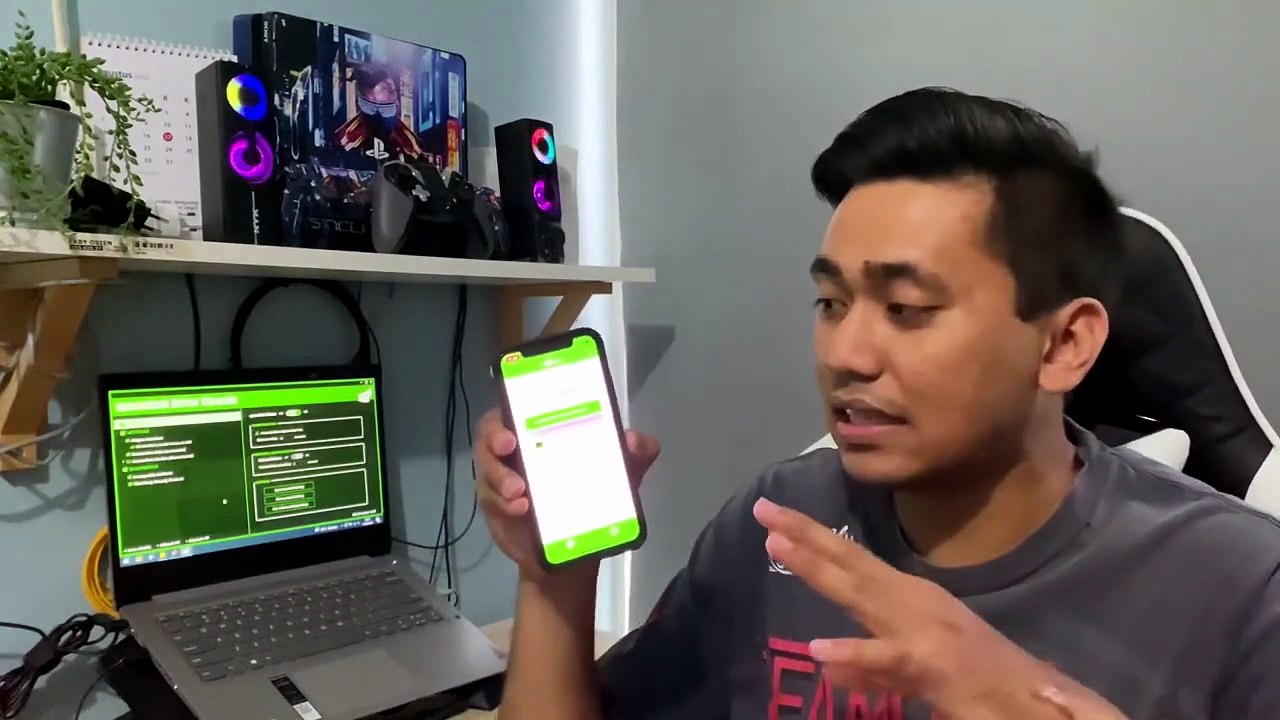 CARA MIRRORING LAYAR LAPTOP KE HP | MENAMPILKAN LAYAR PC KE HP