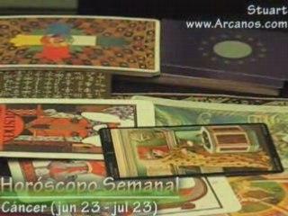 Horoscopo Cancer 15 al 21 de junio 2008 - Tarot