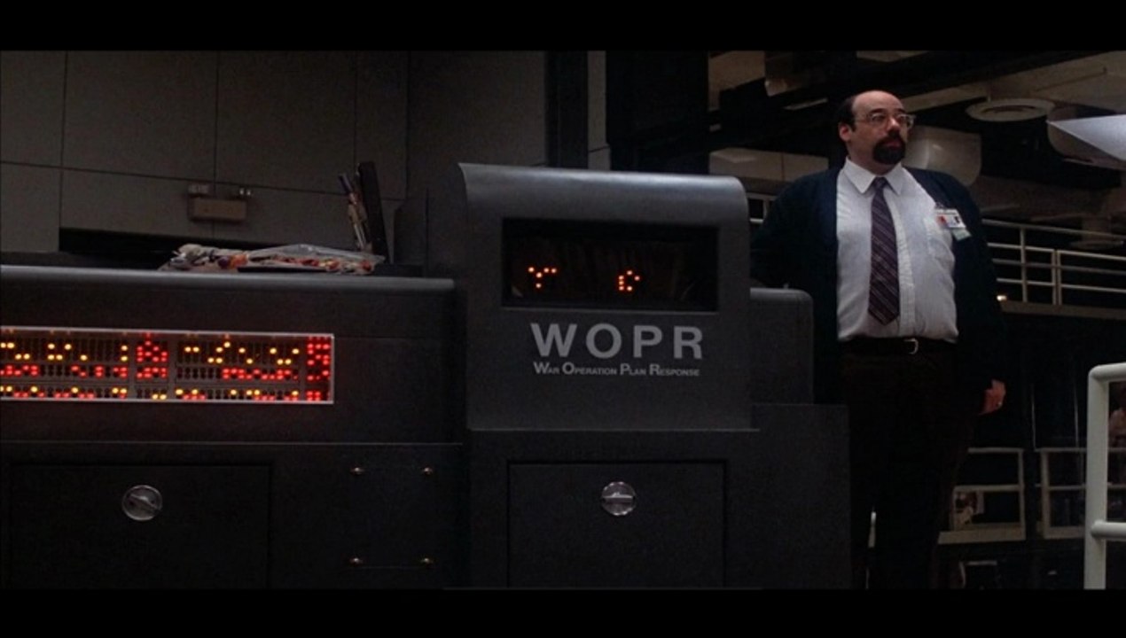 Easter Eggs To The Future Of The Galaga Video Game Series In Movie Wargames (1983)