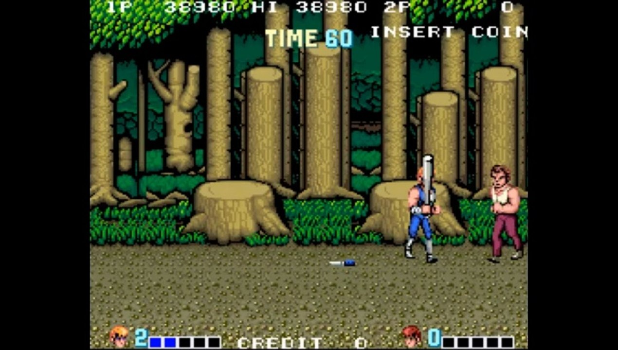 Fire In The Sky (1993) Easter Egg In Double Dragon (1987) Arcade Game?
