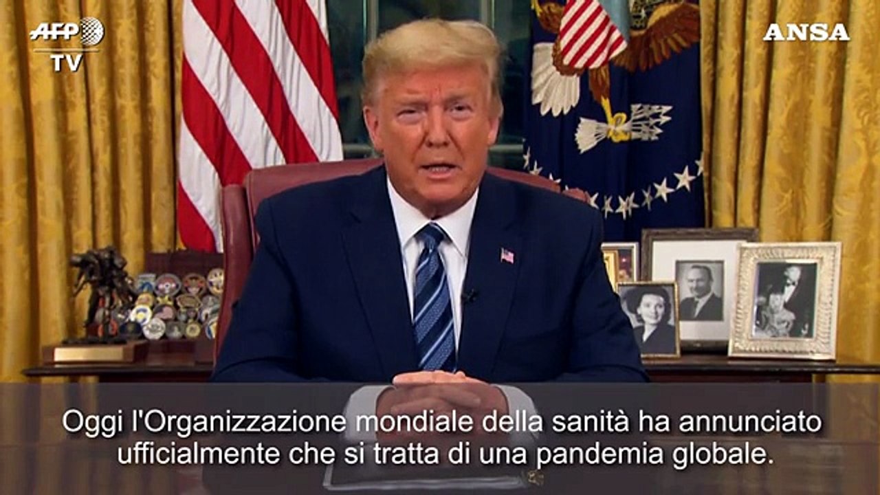 Coronavirus, Trump sospende i voli negli Usa dall'Europa per 30 giorni