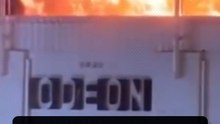 Former Odeon cinema destroyed in fire, one dead