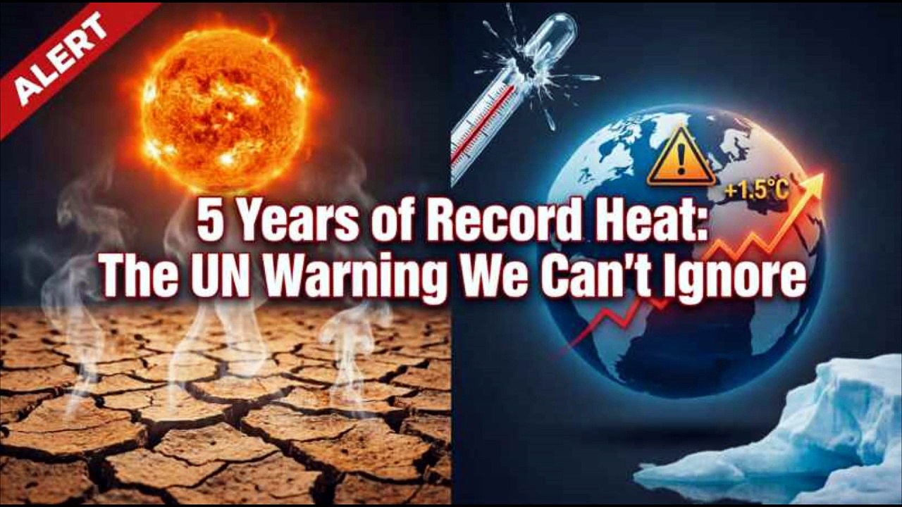 5 Years of Record Heat: The UN Warning We Can't Ignore