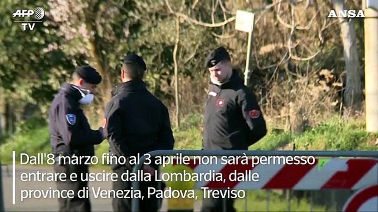 Coronavirus: Lombardia rossa