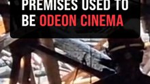 Firefighters continue work to fully extinguish blaze at former Odeon building