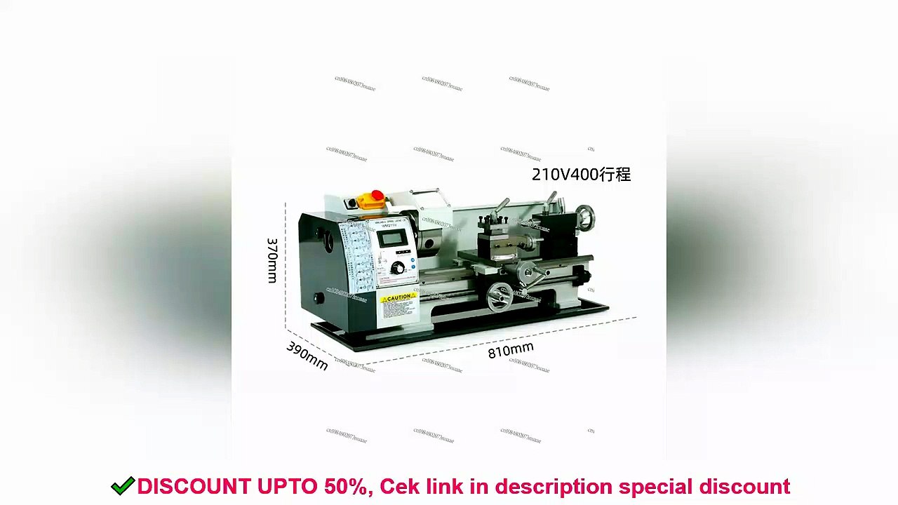 Mini Metal Lathe Machine 8"x14" (210*350 Mm) 750W - Worth Checking Out | Smart Choice | Smart