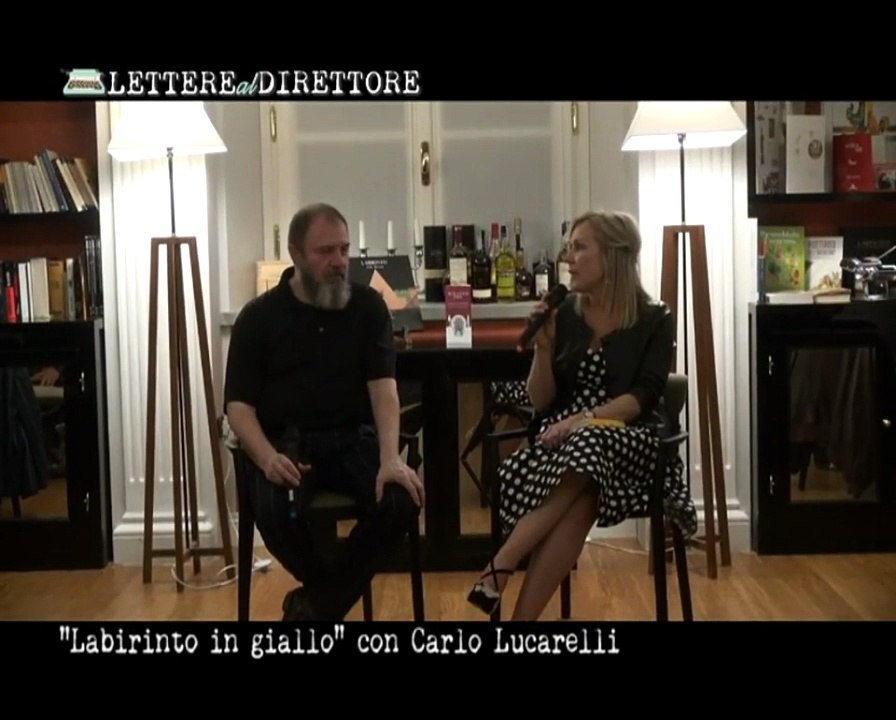 "LABIRINTO IN GIALLO" CON CARLO LUCARELLI
