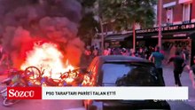PSG taraftarı Paris'i talan etti