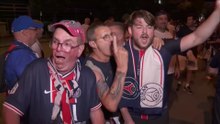 PSG Fans Ignite Massive Celebrations Across Budapest after Champions League final victory