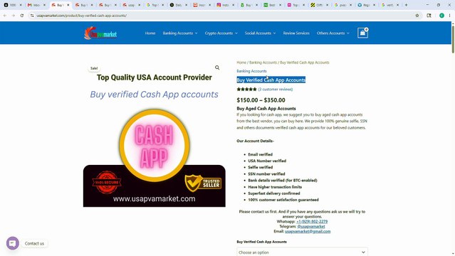 Top 6 Place To B-u-y+ Verified Cash App Accounts (Unlocking Hassle-Free Global Transactions)
