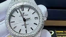 Diamond watch sparkling with luxury and timeless elegance ⌚💎✨  #DiamondWatch #LuxuryWatch #Timepiece #WristWatch #ElegantStyle #WatchLover #FashionVibes