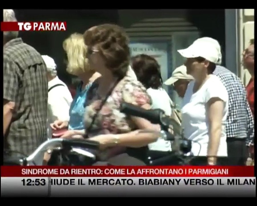 I parmigiani e la sindrome da rientro