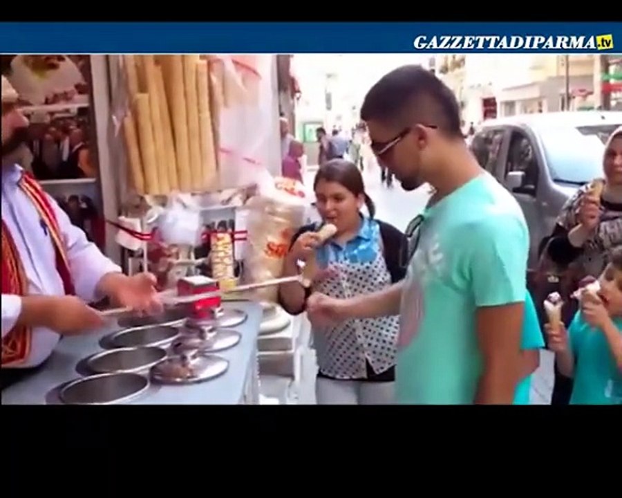 Gelataio acrobata