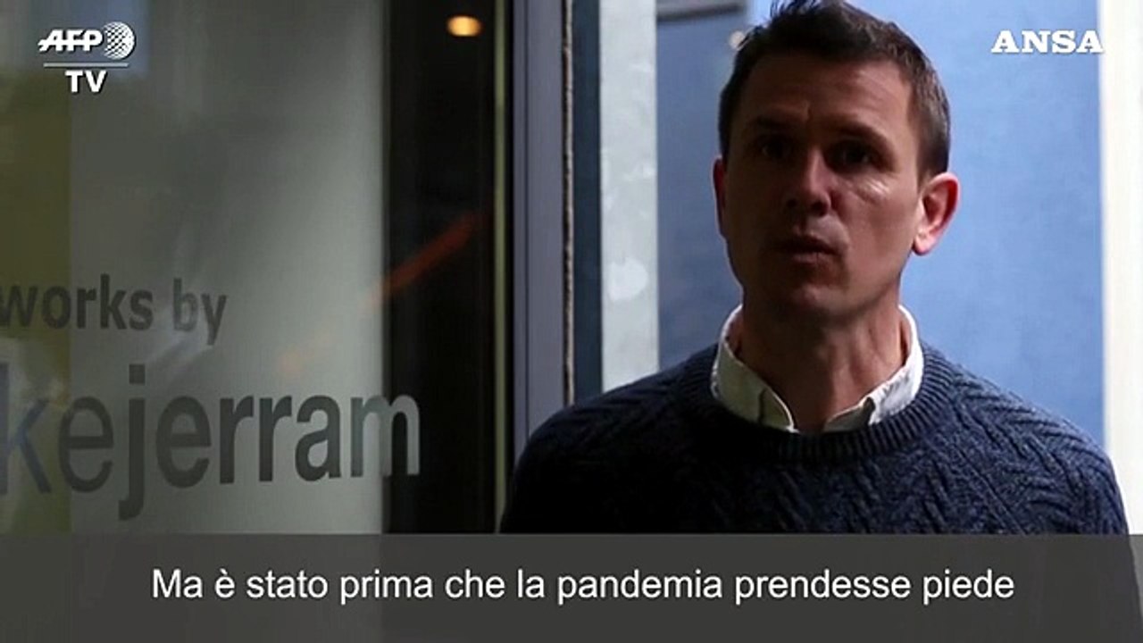 Covid-19: il virus diventa un'opera d'arte