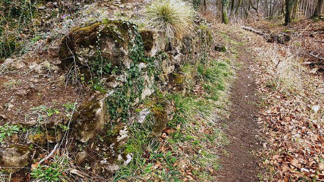 Der verwunschene Schatz der Raffenburg Hagen - Der Totengräber vor Ort