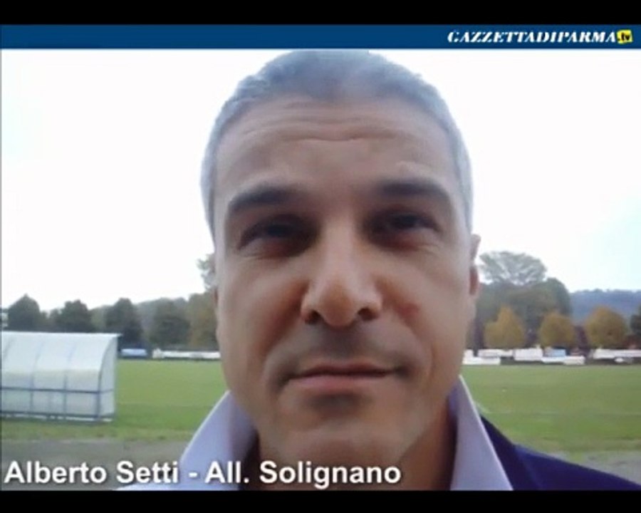 Alberto Setti allenatore del Solignano