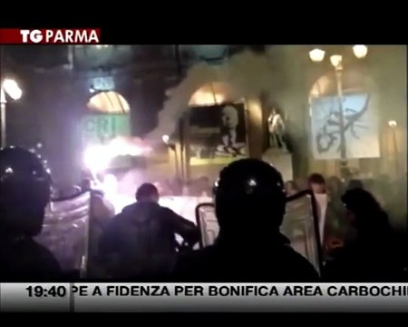 Salvini a Parma: tensione in piazza Garibaldi