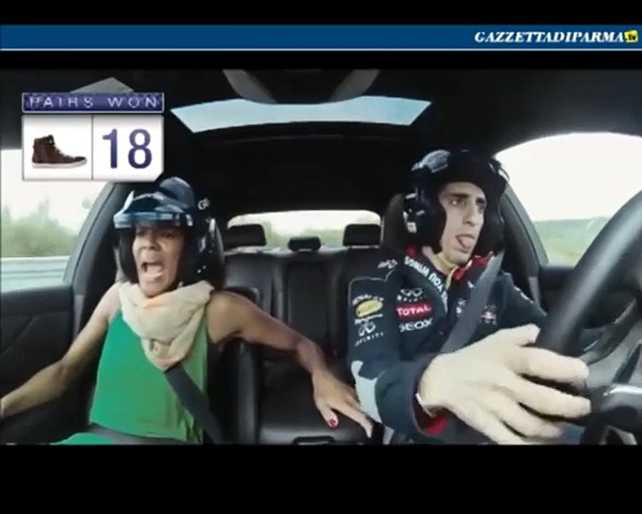 Sebastian Vettel autista da strapazzo