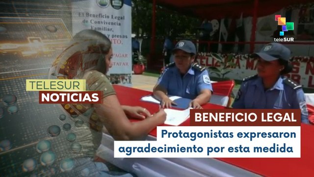 Gobierno de Nicaragua otorgó beneficio legal de convivencia familiar