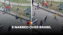5 nabbed over brawl near flats in Port Klang