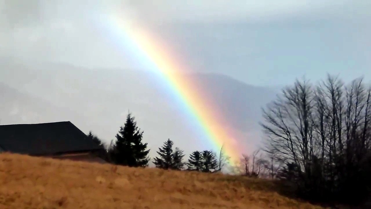 Arcobaleno a Corniglio