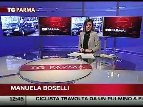 Tg Parma - Ciclista travolta da un pulmino a Fidenza: è grave