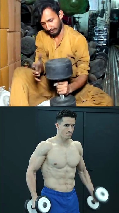 How to build dumbbells ?? 😳