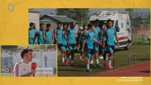Primer entrenamiento España