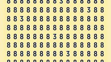 How many 3s in the image.