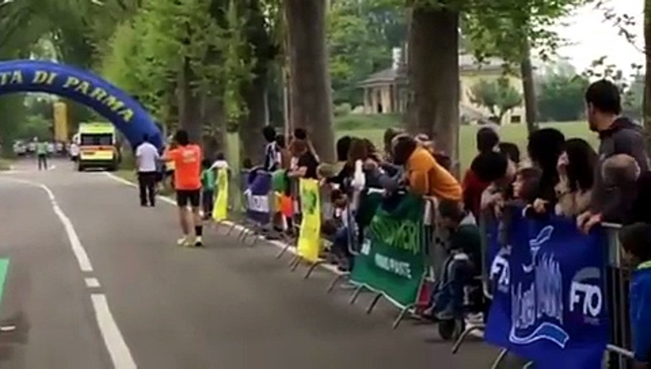 Corsa di Tommy: l'arrivo dei bambini