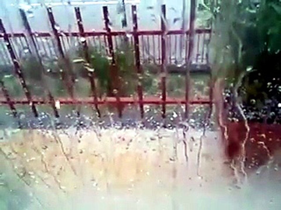 Grandinata a Trecasali Video