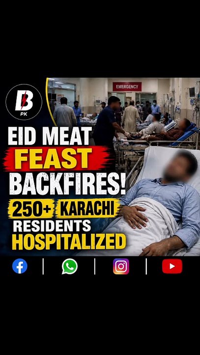 Karachi hospitals see surge in stomach illness cases during Eid ul Adha holidays