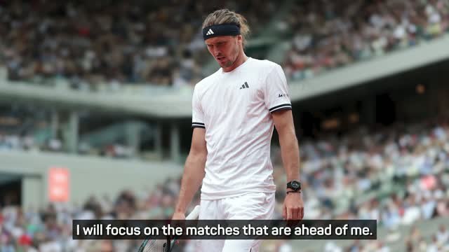 Zverev not letting French Open favourite tag distract him