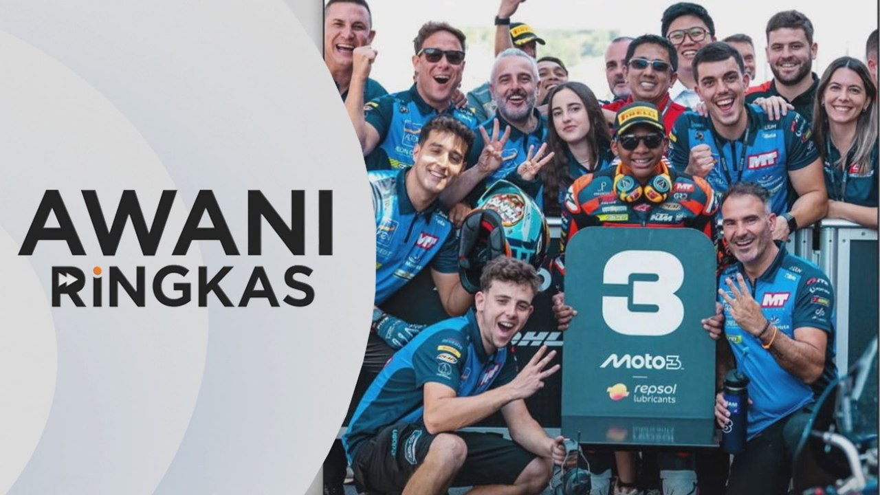 AWANI Ringkas: Hakim Danish naik podium di Grand Prix Itali