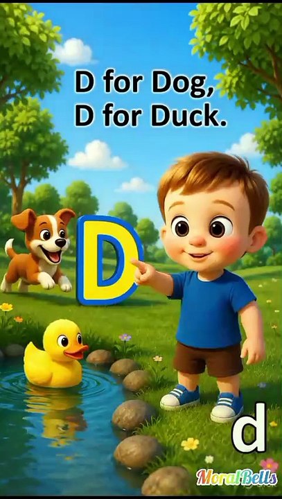 🔤 Alphabet D for Kids 🎉