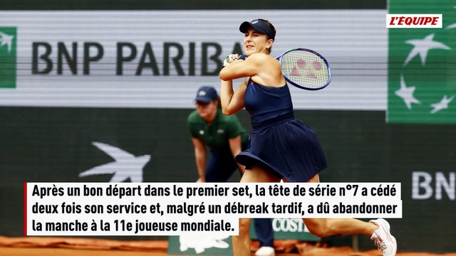 Elina Svitolina de nouveau en quarts de finale à Roland-Garros - Tennis - Roland-Garros (F)
