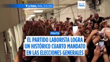 El Partido Laborista de Malta logra una histórica victoria en las urnas que le da su cuarto mandato